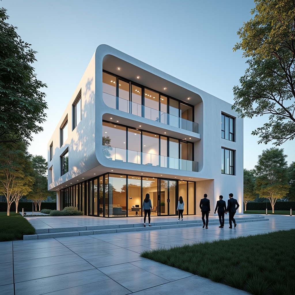 Sede moderna di servizi finanziari a Verona con professionisti che camminano all'esterno, rappresentando servizi finanziari aziendali e crescita del business